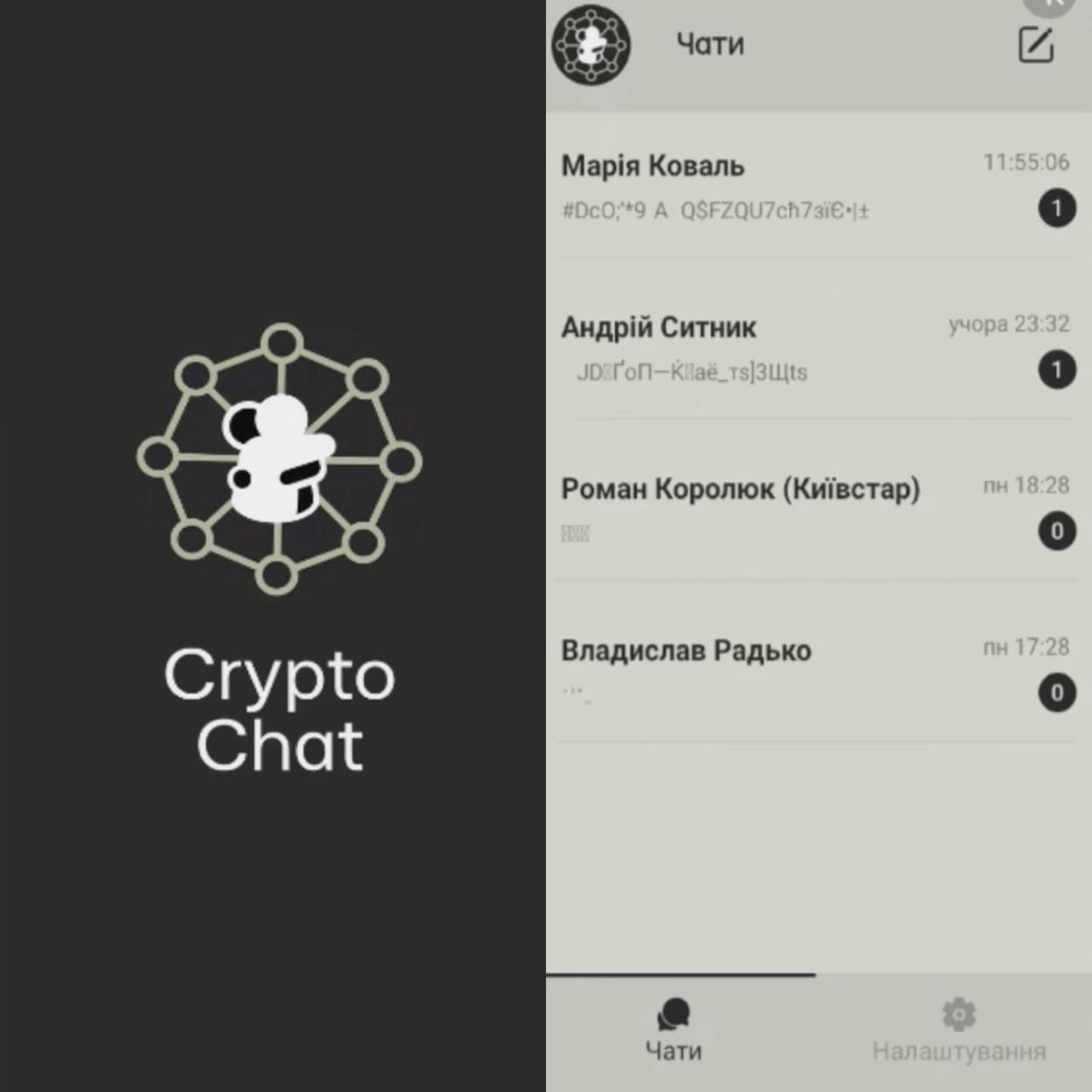 crypto chat project